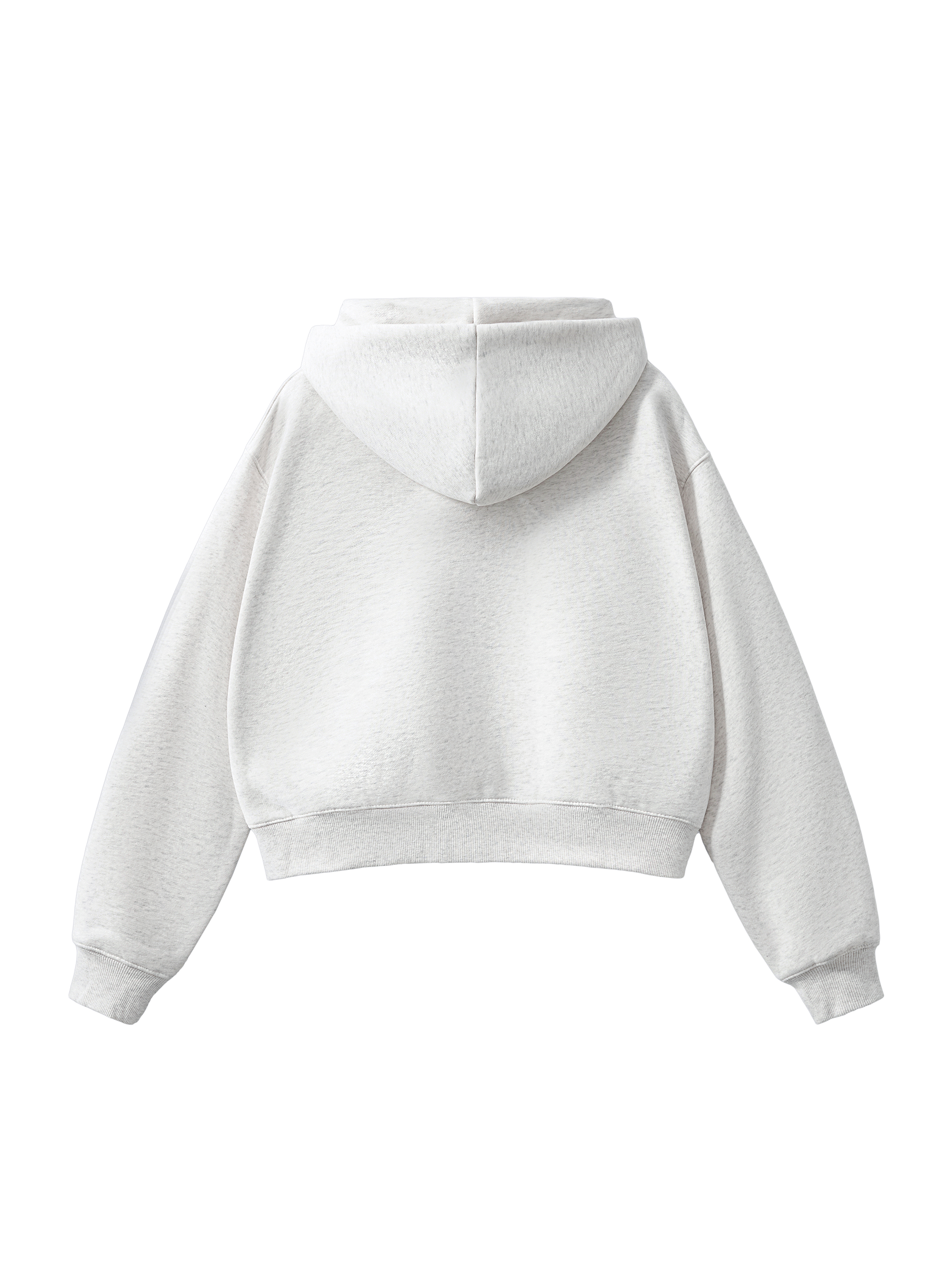 Cropped Zip-Up Fleece Hoodie – Essential Streetwear | Tapstitch